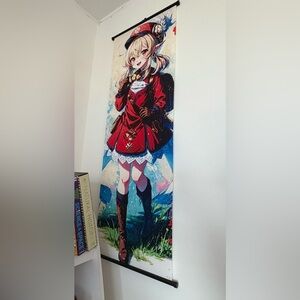 Genshin Impact Klee wall art